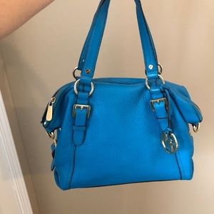 Blue Michael Kors Purse